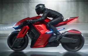 Una mujer pilotea un prototipo Furion Taran