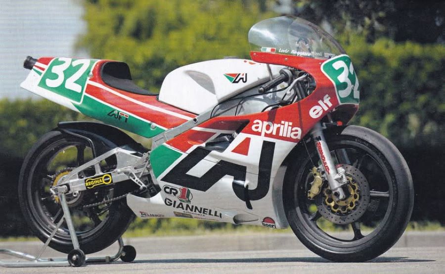 Una superdeportiva Aprilia histórica